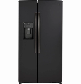 Ge Appliances GSS25IENDS Ge? 25.1 Cu. Ft. Side-By-Side Refrigerator Freestanding Refrigerators freestanding fridge freezer combo