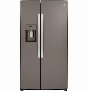 Ge Appliances GSS25IMNES Ge? 25.1 Cu. Ft. Side-By-Side Refrigerator Freestanding Refrigerators freestanding fridge freezer combo