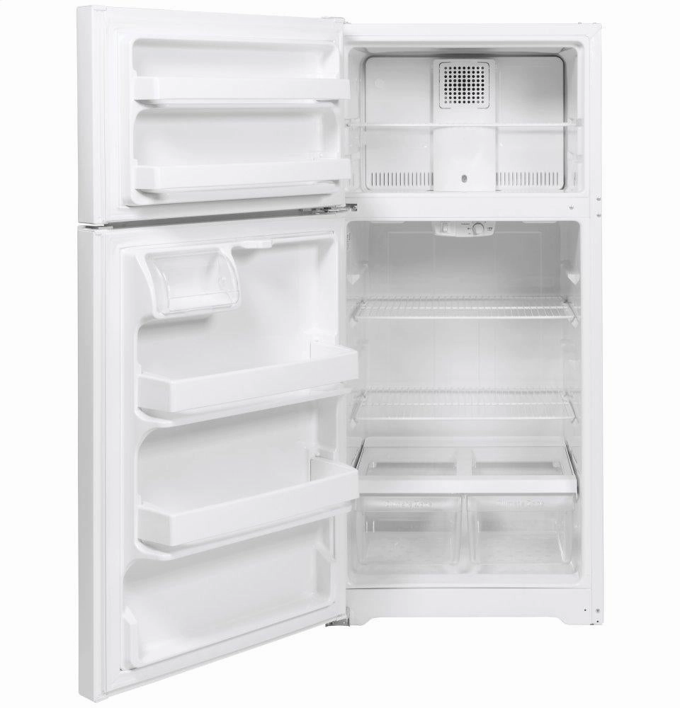 Ge Appliances GTE16DTNLWW Ge? Energy Star? 15.6 Cu. Ft. Top-Freezer Refrigerator
