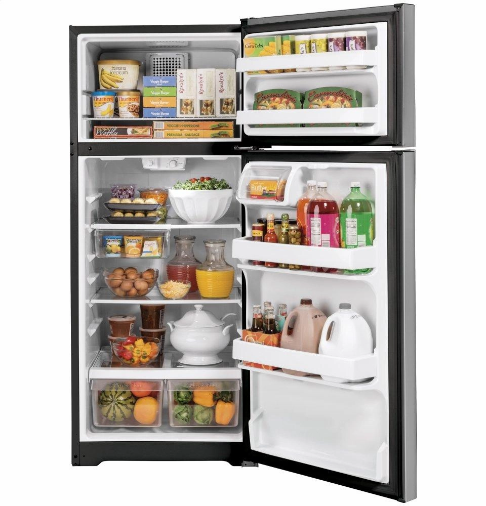 Ge Appliances GTE17GSNRSS Ge? Energy Star? 16.6 Cu. Ft. Top-Freezer Refrigerator