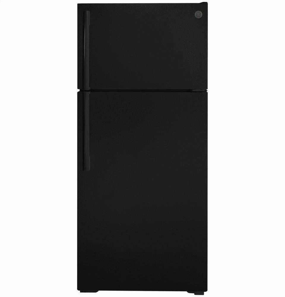 Ge Appliances GTE17GTNRBB Ge? Energy Star? 16.6 Cu. Ft. Top-Freezer Refrigerator Freestanding Refrigerators freestanding fridge freezer combo