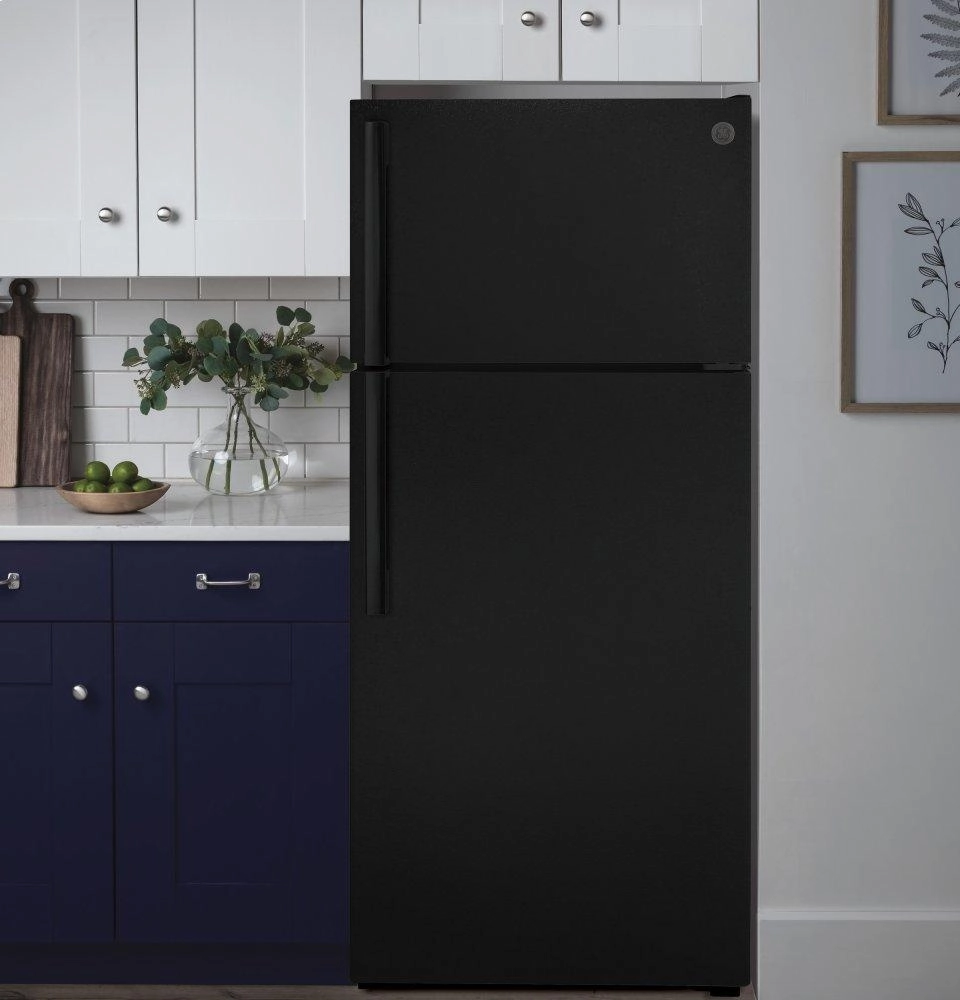 Ge Appliances GTE17GTNRBB Ge? Energy Star? 16.6 Cu. Ft. Top-Freezer Refrigerator