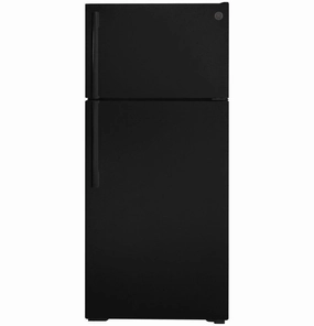 Ge Appliances GTE17GTNRBB Ge? Energy Star? 16.6 Cu. Ft. Top-Freezer Refrigerator Freestanding Refrigerators freestanding fridge freezer combo