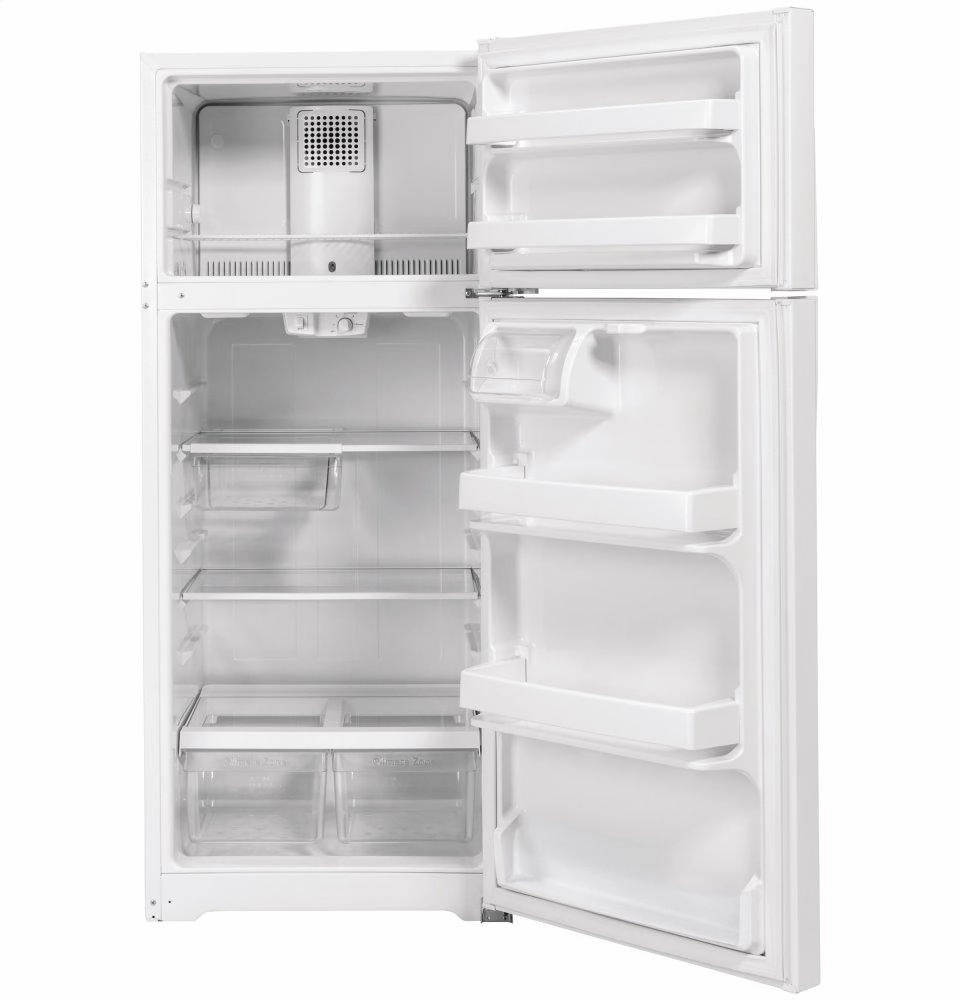Ge Appliances GTE17GTNRWW Ge? Energy Star? 16.6 Cu. Ft. Top-Freezer Refrigerator