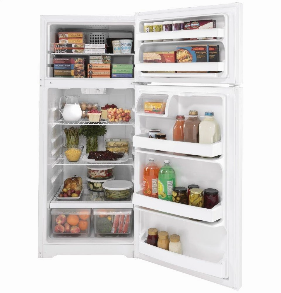 Ge Appliances GTE18DTNRWW Ge? Energy Star? 17.5 Cu. Ft. Top-Freezer Refrigerator