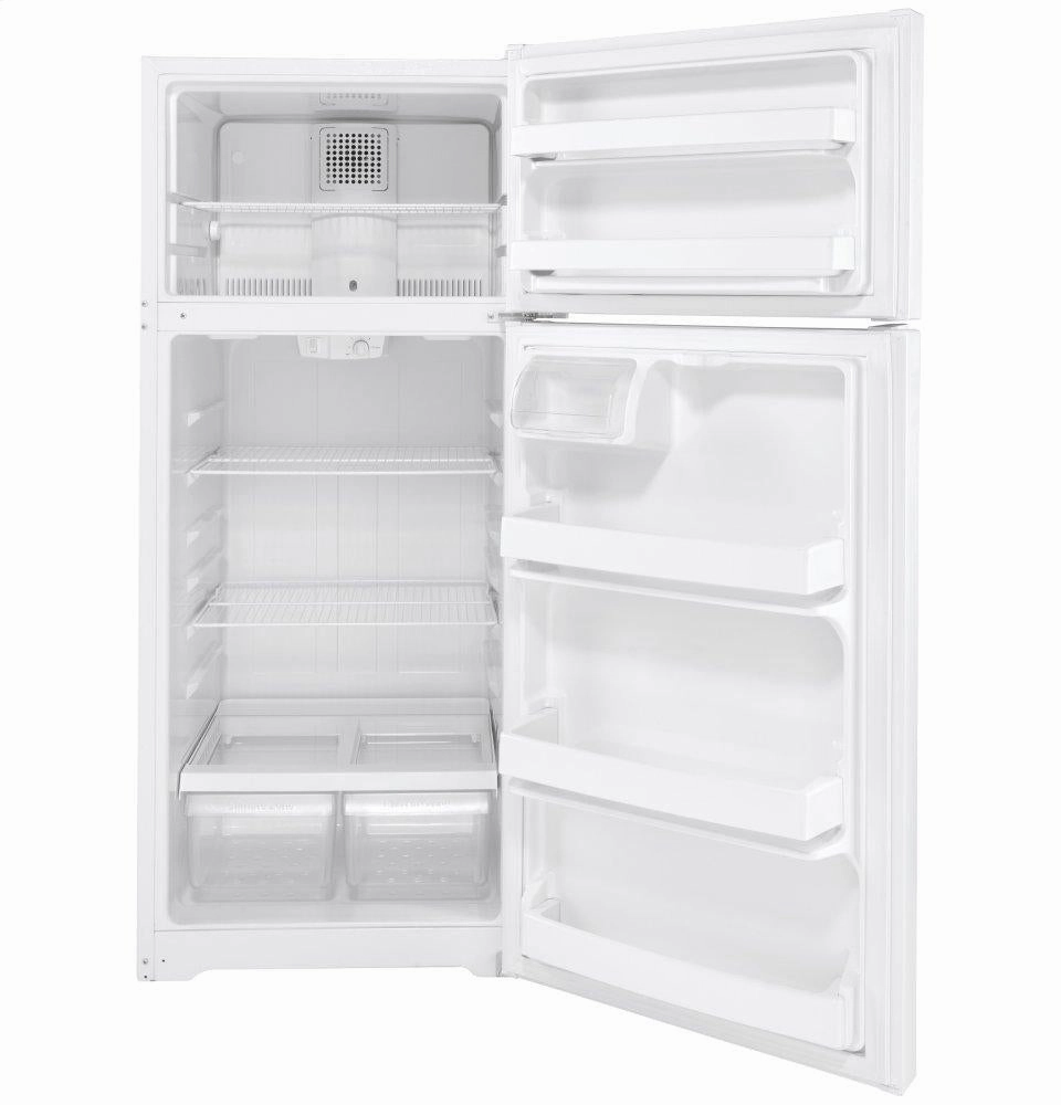 Ge Appliances GTE18DTNRWW Ge? Energy Star? 17.5 Cu. Ft. Top-Freezer Refrigerator