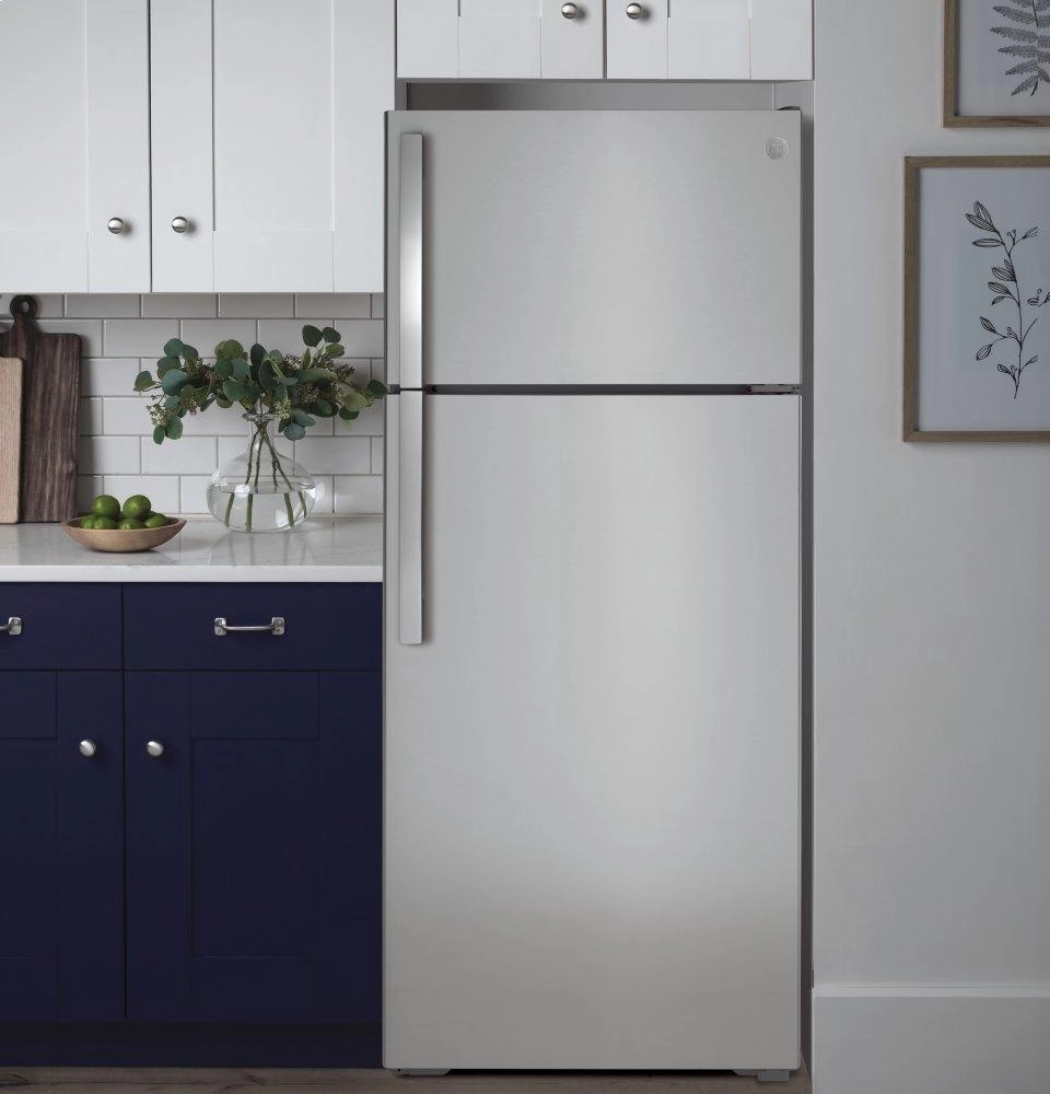 Ge Appliances GTE18GSNRSS Ge? Energy Star? 17.5 Cu. Ft. Top-Freezer Refrigerator