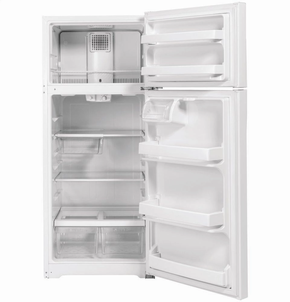 Ge Appliances GTE18GTNRWW Ge? Energy Star? 17.5 Cu. Ft. Top-Freezer Refrigerator