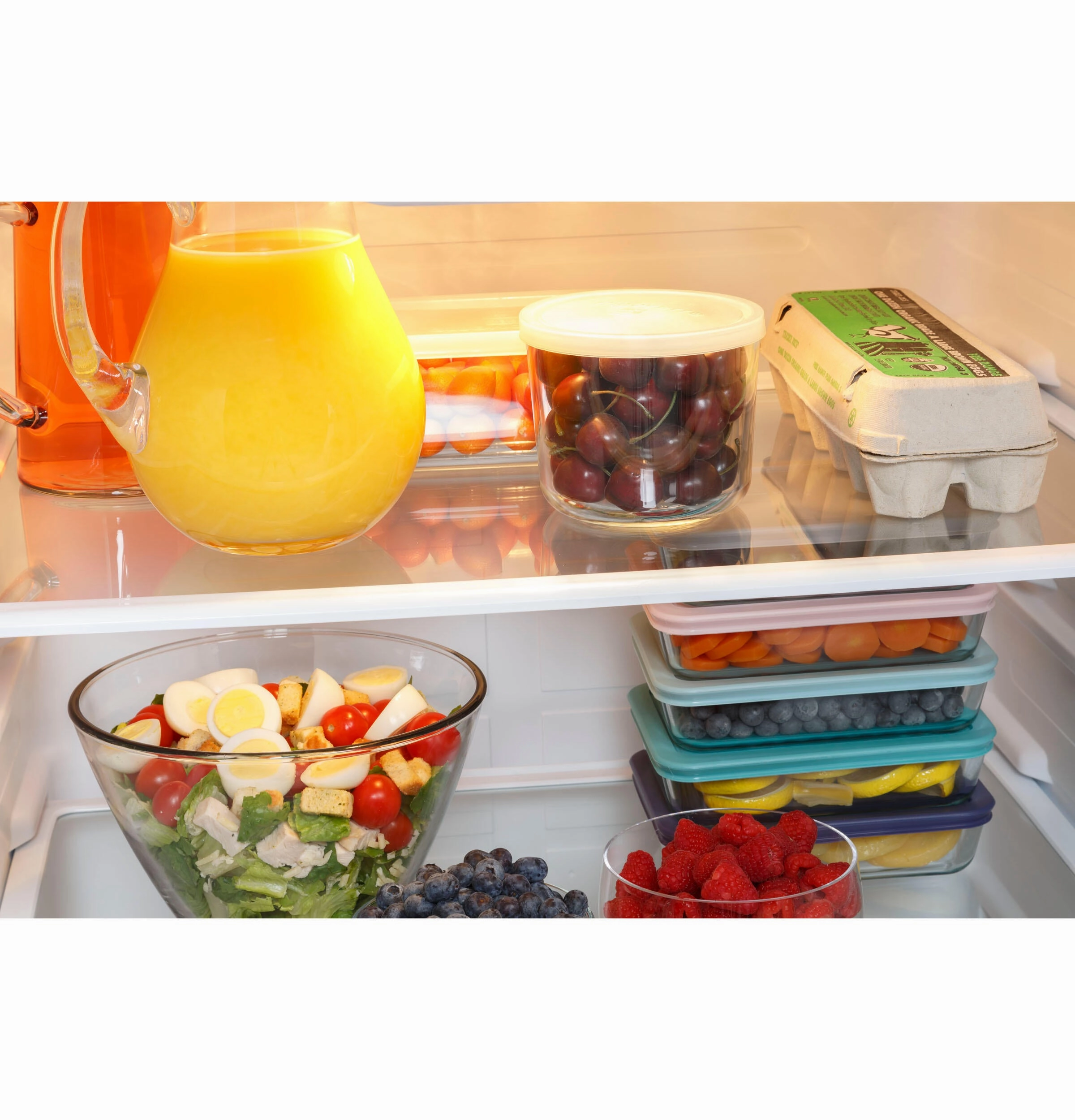 Ge Appliances GTE18MTRRWW Ge? Energy Star? 18.3 Cu. Ft. Top-Freezer Refrigerator