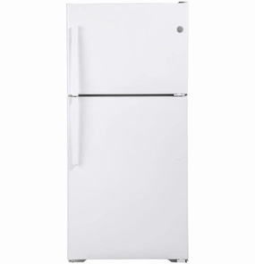 Ge Appliances GTE19DTNRWW Ge? Energy Star? 19.2 Cu. Ft. Top-Freezer Refrigerator Freestanding Refrigerators freestanding fridge freezer combo