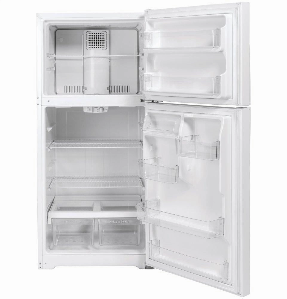 Ge Appliances GTE19DTNRWW Ge? Energy Star? 19.2 Cu. Ft. Top-Freezer Refrigerator