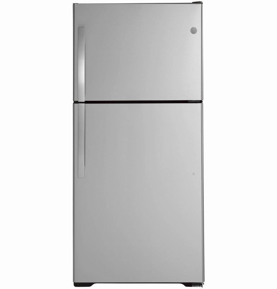 Ge Appliances GTE19JSNRSS Ge? Energy Star? 19.2 Cu. Ft. Top-Freezer Refrigerator Freestanding Refrigerators freestanding fridge freezer combo