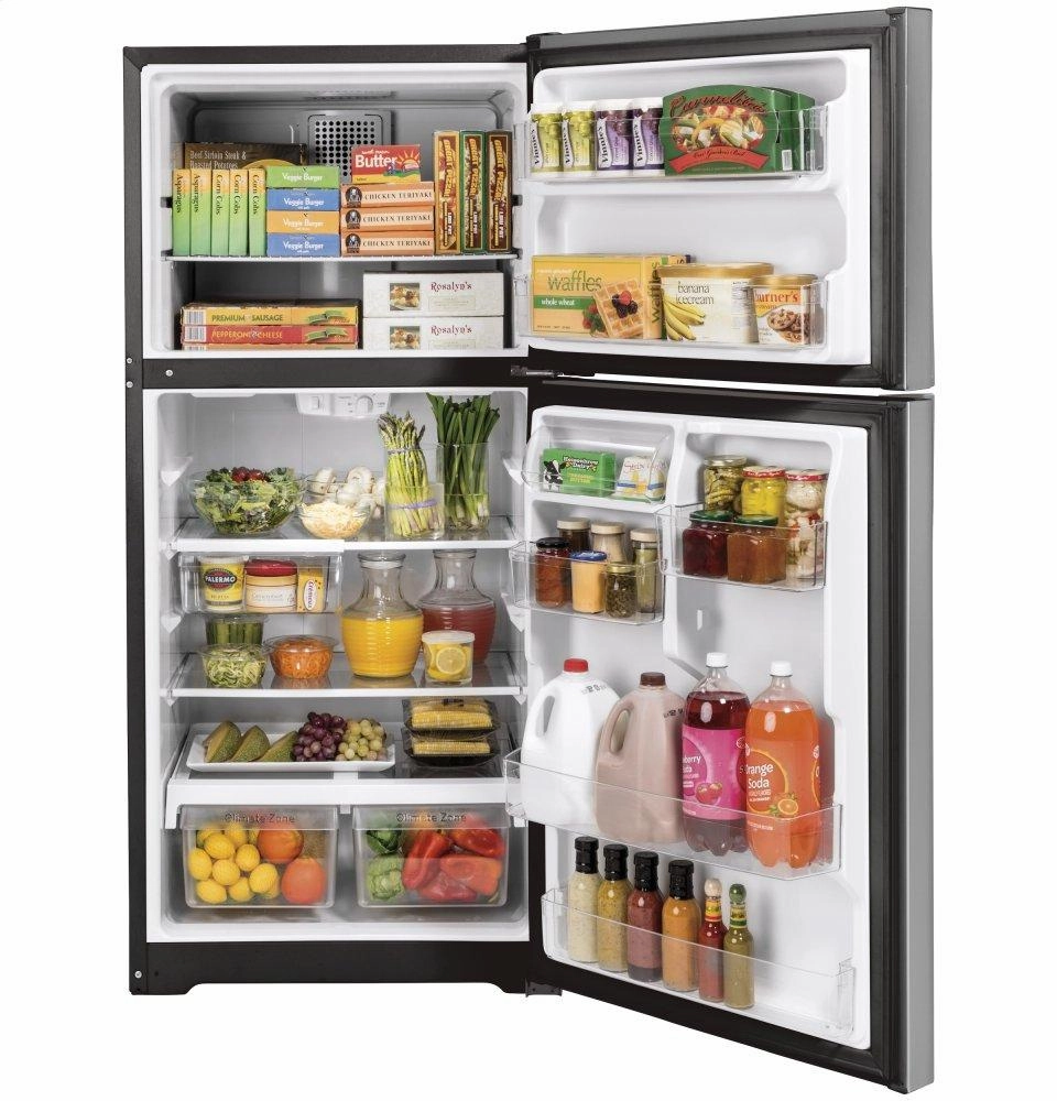 Ge Appliances GTE19JSNRSS Ge? Energy Star? 19.2 Cu. Ft. Top-Freezer Refrigerator