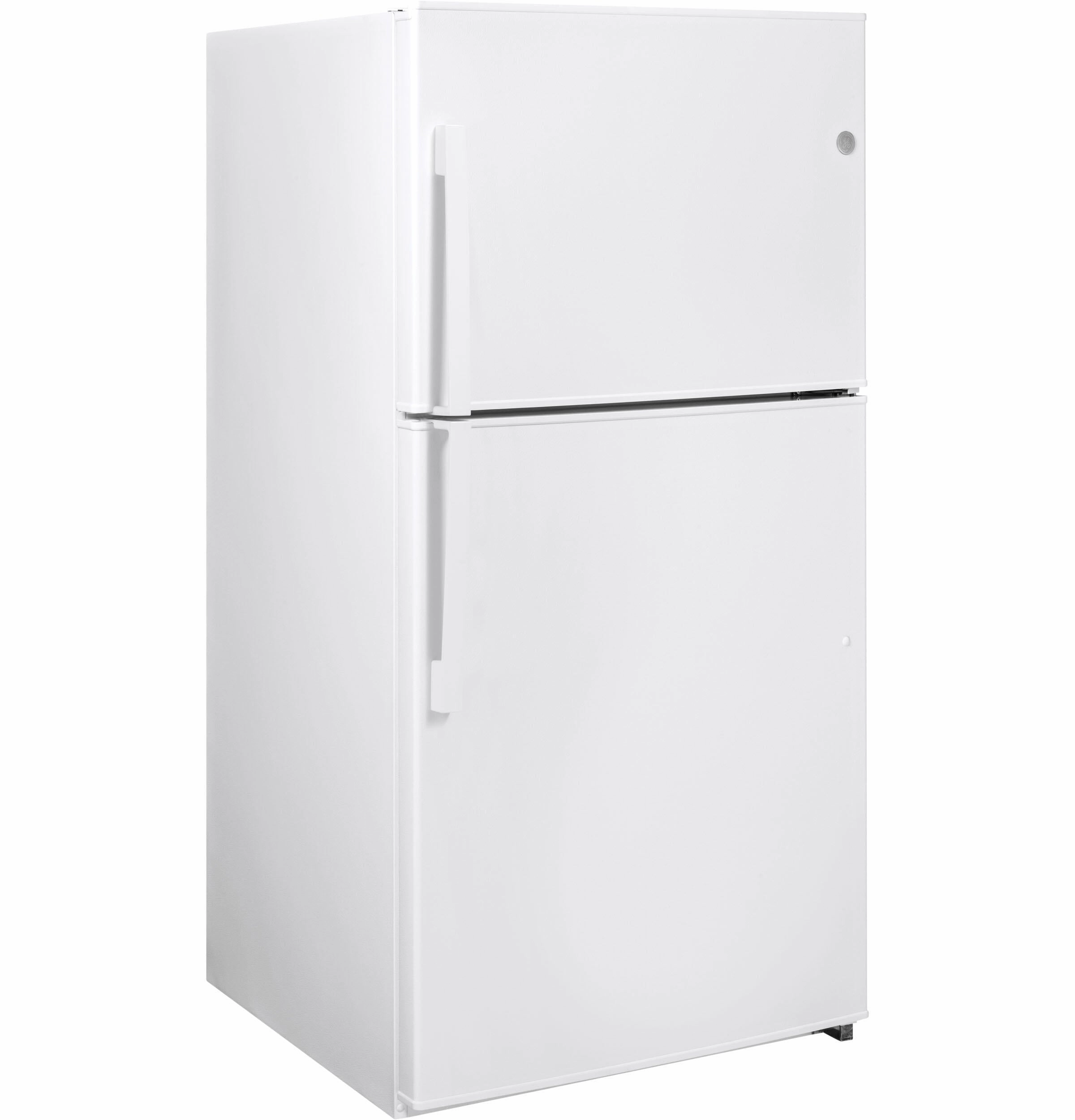 Ge Appliances GTE21GTHWW Ge? Energy Star? 21.1 Cu. Ft. Top-Freezer Refrigerator