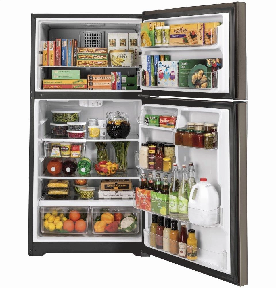 Ge Appliances GTE22JMNRES Ge? Energy Star? 21.9 Cu. Ft. Top-Freezer Refrigerator