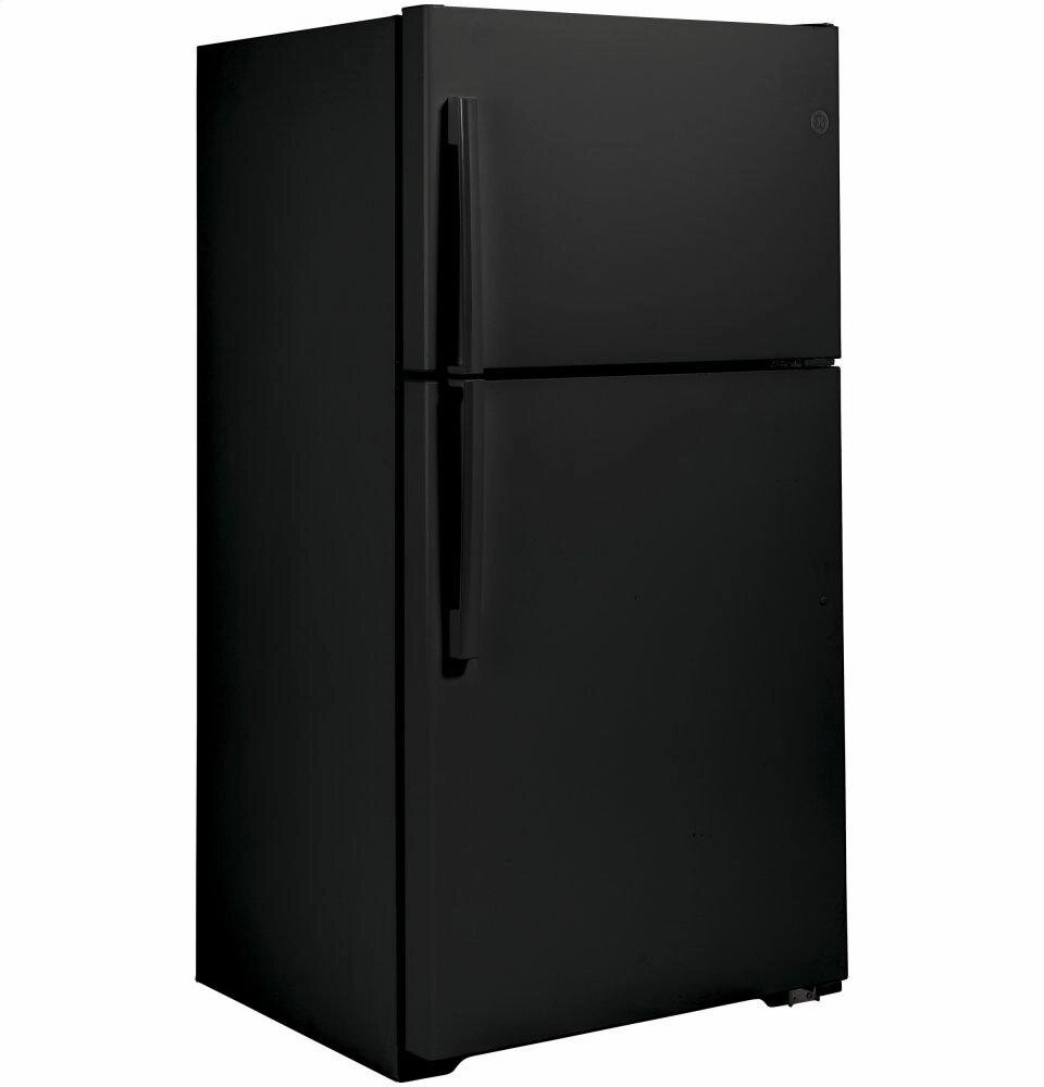Ge Appliances GTE22JTNRBB Ge? Energy Star? 21.9 Cu. Ft. Top-Freezer Refrigerator