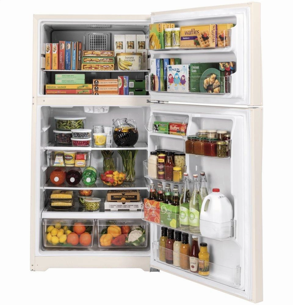 Ge Appliances GTE22JTNRCC Ge? Energy Star? 21.9 Cu. Ft. Top-Freezer Refrigerator