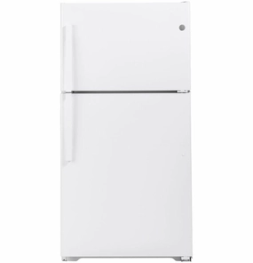Ge Appliances GTE22JTNRWW Ge? Energy Star? 21.9 Cu. Ft. Top-Freezer Refrigerator Freestanding Refrigerators freestanding fridge freezer combo