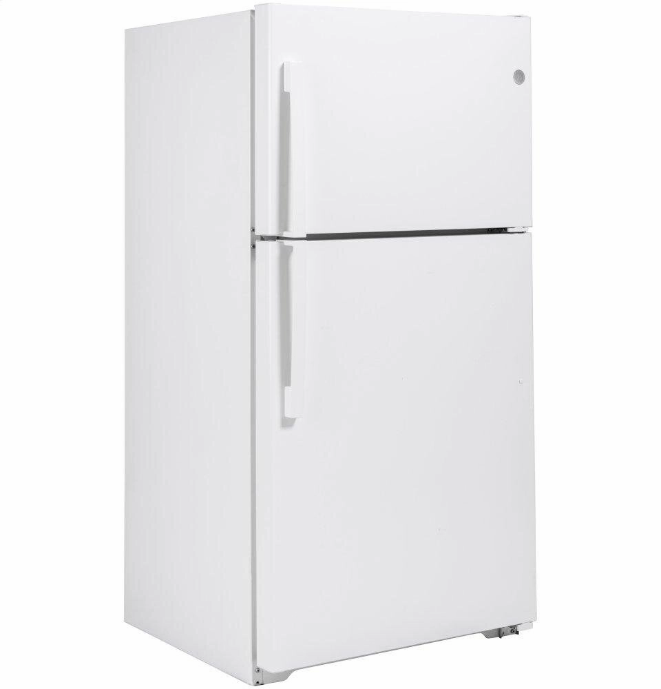 Ge Appliances GTE22JTNRWW Ge? Energy Star? 21.9 Cu. Ft. Top-Freezer Refrigerator