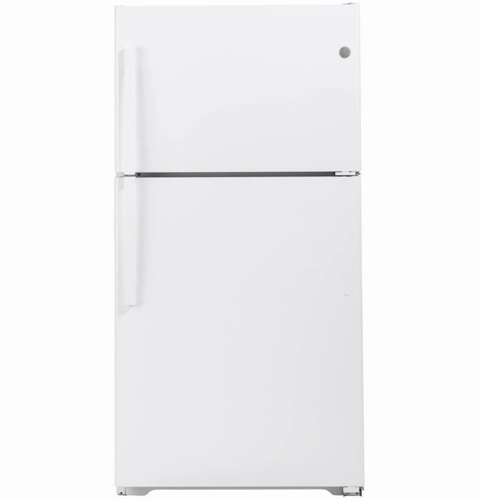 Ge Appliances GTE22JTNRWW Ge? Energy Star? 21.9 Cu. Ft. Top-Freezer Refrigerator Freestanding Refrigerators freestanding fridge freezer combo