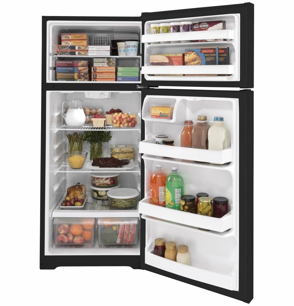 Ge Appliances GTS18DTNRBB Ge? 17.5 Cu. Ft. Top-Freezer Refrigerator