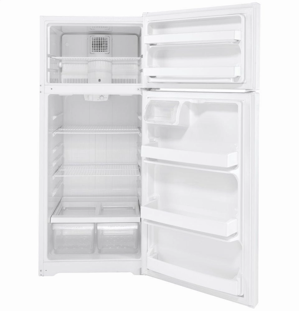 Ge Appliances GTS18DTNRWW Ge? 17.5 Cu. Ft. Top-Freezer Refrigerator