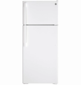 Ge Appliances GTS18DTNRWW Ge? 17.5 Cu. Ft. Top-Freezer Refrigerator Freestanding Refrigerators freestanding fridge freezer combo