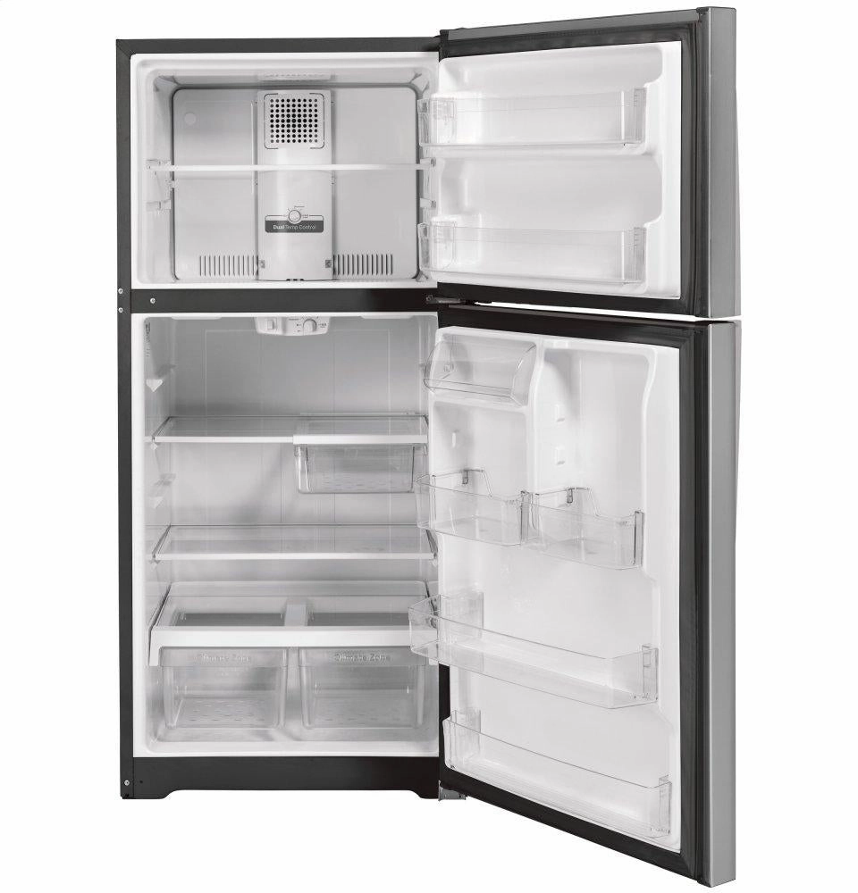 Ge Appliances GTS19KSNRSS Ge? 19.2 Cu. Ft. Top-Freezer Refrigerator