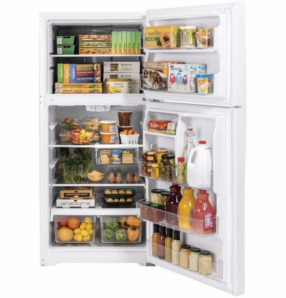 Ge Appliances GTS22KGNRWW Ge? 21.9 Cu. Ft. Top-Freezer Refrigerator