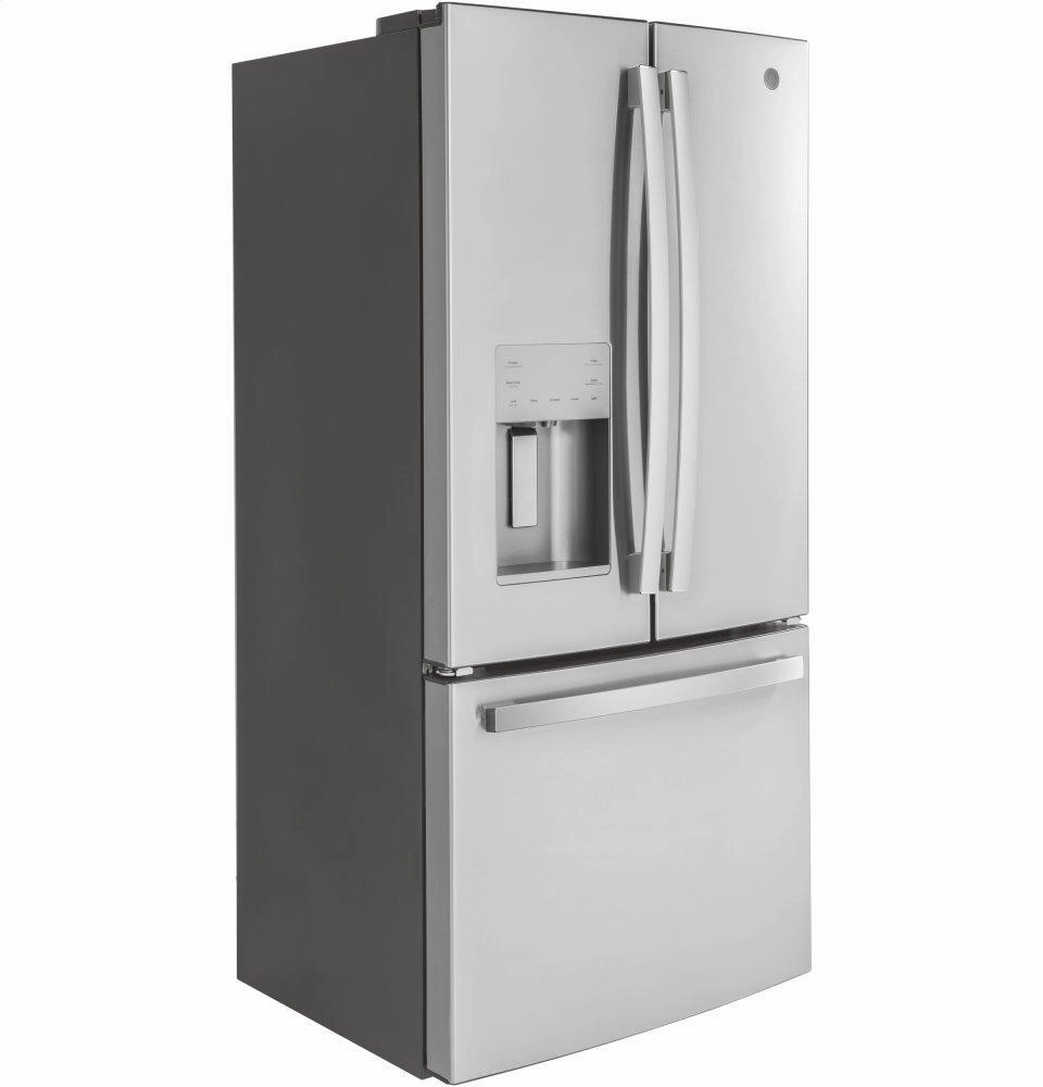 Ge Appliances GYE18JYLFS Ge? Energy Star? 17.5 Cu. Ft. Counter-Depth French-Door Refrigerator