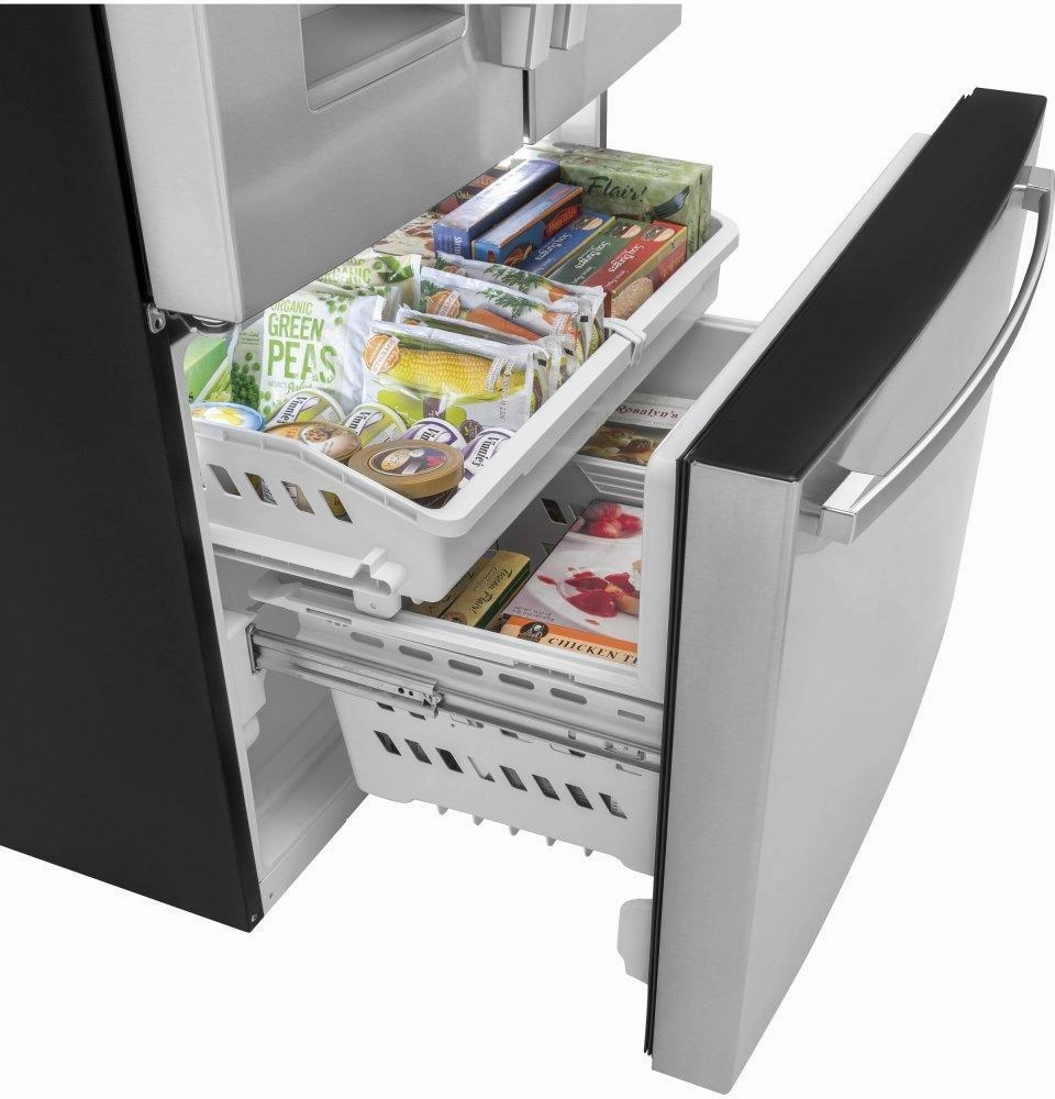 Ge Appliances GYE18JYLFS Ge? Energy Star? 17.5 Cu. Ft. Counter-Depth French-Door Refrigerator