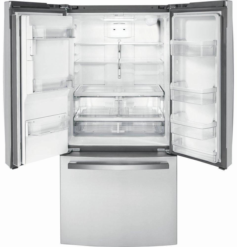 Ge Appliances GYE18JYLFS Ge? Energy Star? 17.5 Cu. Ft. Counter-Depth French-Door Refrigerator
