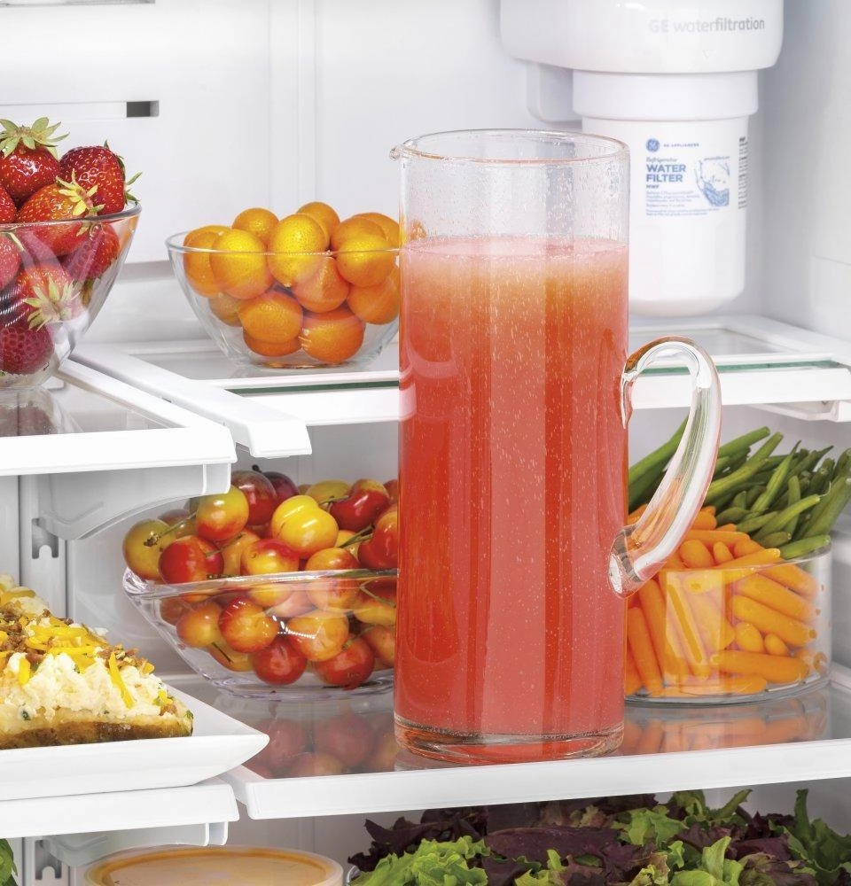 Ge Appliances GYE18JYLFS Ge? Energy Star? 17.5 Cu. Ft. Counter-Depth French-Door Refrigerator