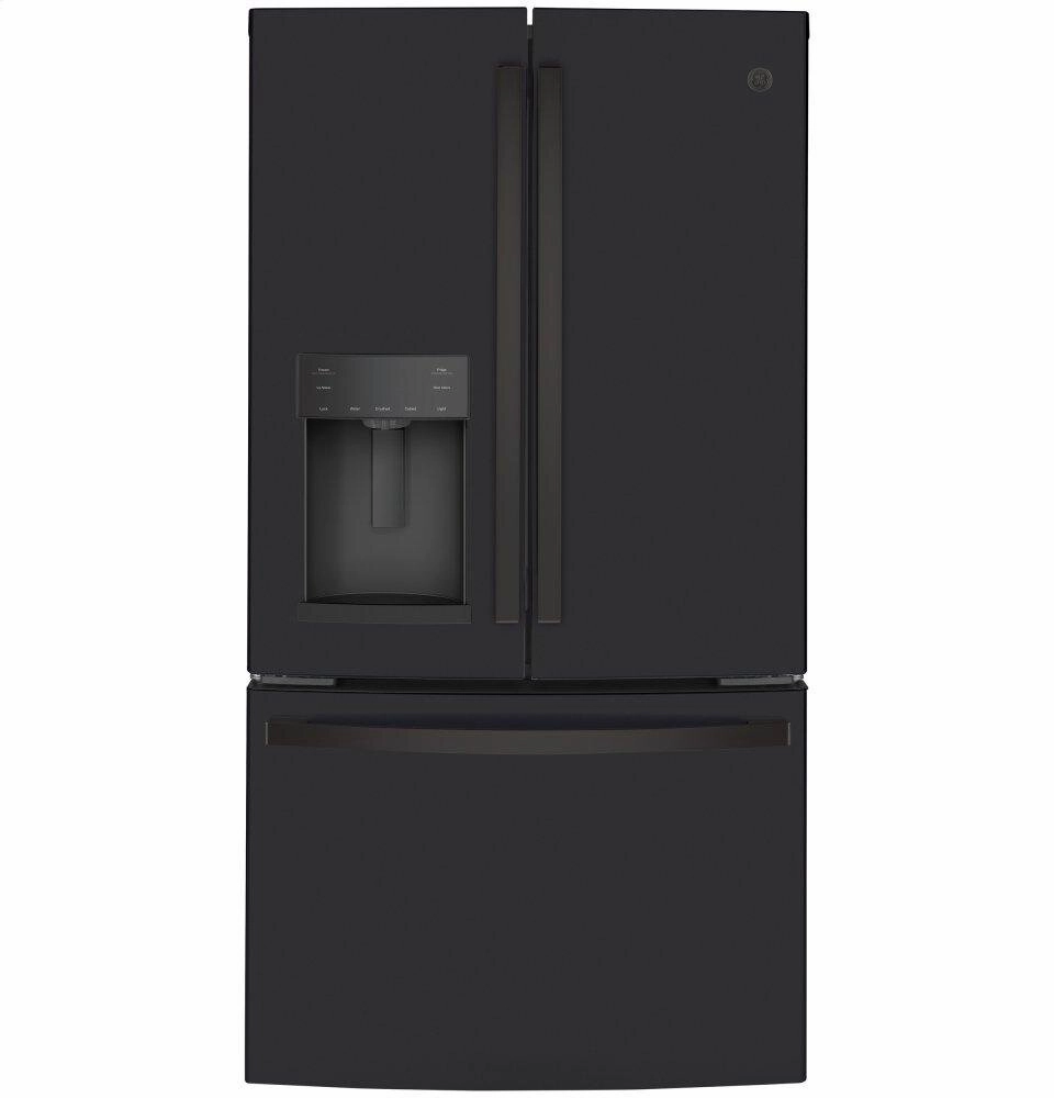 Ge Appliances GYE22GENDS Ge? Energy Star? 22.1 Cu. Ft. Counter-Depth French-Door Refrigerator Freestanding Refrigerators freestanding fridge freezer combo