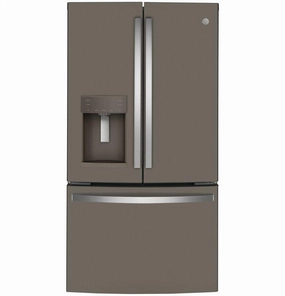 Ge Appliances GYE22GMNES Ge? Energy Star? 22.1 Cu. Ft. Counter-Depth French-Door Refrigerator Freestanding Refrigerators freestanding fridge freezer combo