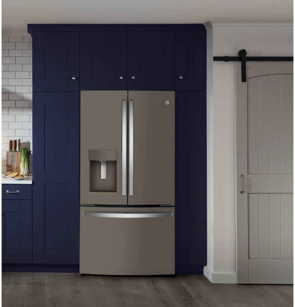 Ge Appliances GYE22GMNES Ge? Energy Star? 22.1 Cu. Ft. Counter-Depth French-Door Refrigerator