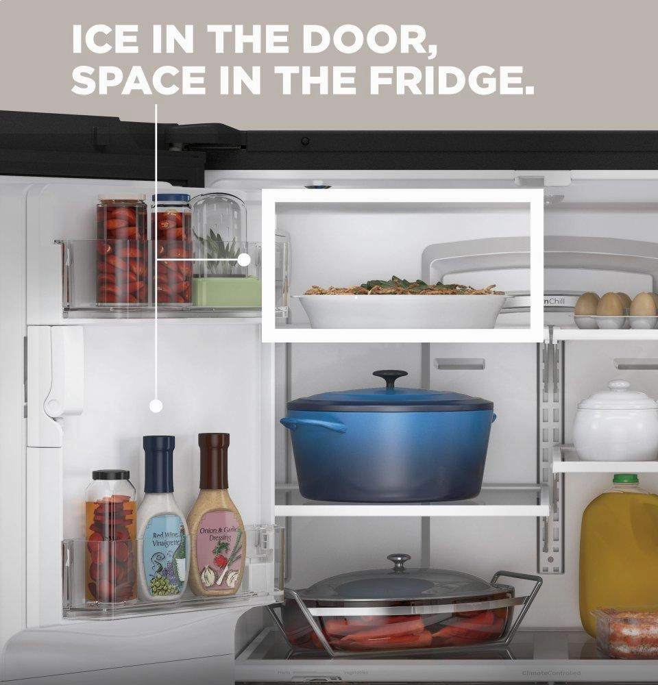 Ge Appliances GYE22GMNES Ge? Energy Star? 22.1 Cu. Ft. Counter-Depth French-Door Refrigerator
