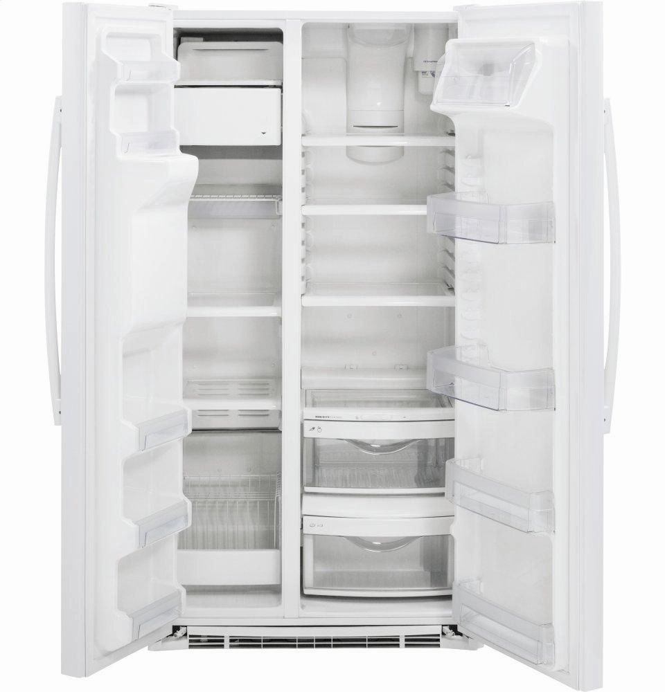 Ge Appliances GZS22DGJWW Ge? 21.9 Cu. Ft. Counter-Depth Side-By-Side Refrigerator
