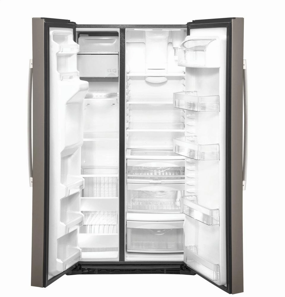 Ge Appliances GZS22IMNES Ge? 21.8 Cu. Ft. Counter-Depth Side-By-Side Refrigerator
