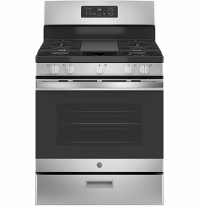 Ge Appliances JGBS66REKSS Ge? 30" Free-Standing Gas Range Freestanding Ranges freestanding dual fuel range 30 inch