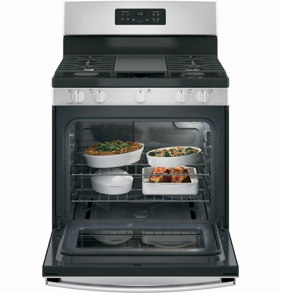 Ge Appliances JGBS66REKSS Ge? 30" Free-Standing Gas Range