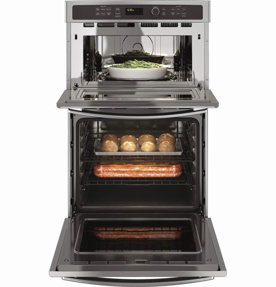 Ge Appliances JK3800SHSS Ge 27" Built-In Combination Microwave/Thermal Wall Oven