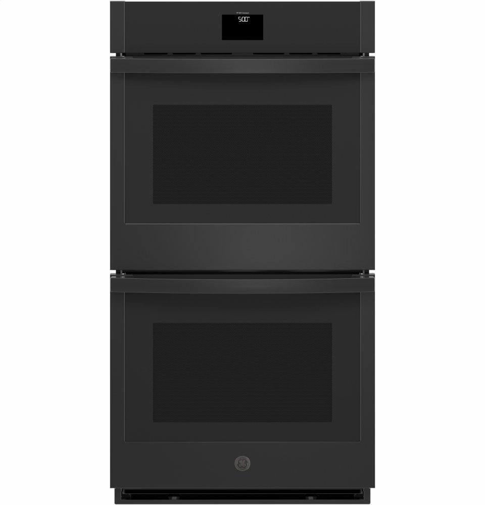 Ge Appliances JKD5000DNBB Ge 27" Smart Built-In Convection Double Wall Oven Wall Ovens oven with smart temperature control