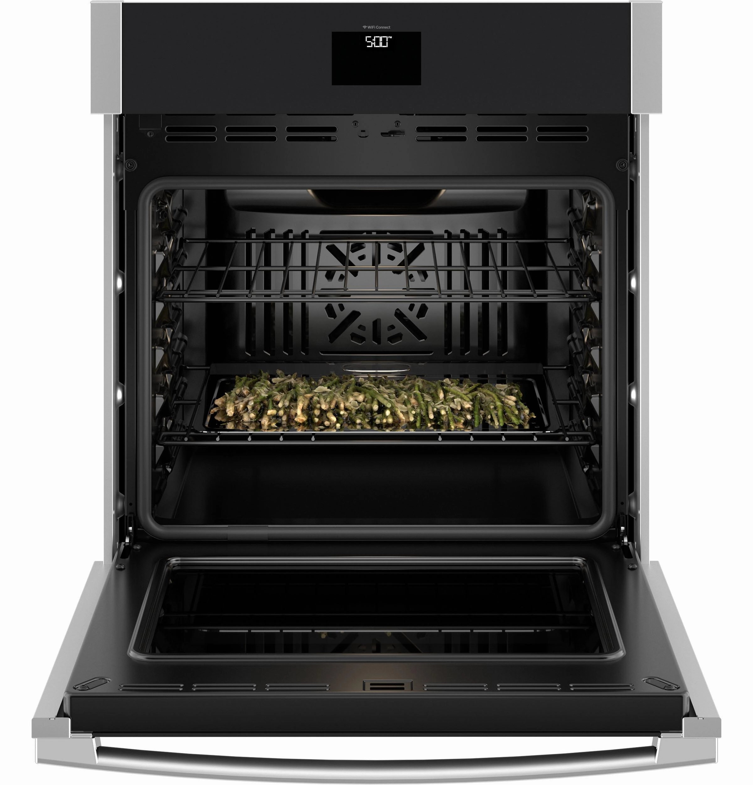 Ge Appliances JKS5000SVSS Ge 27" Smart Built-In Convection Single Wall Oven With No Preheat Air Fry