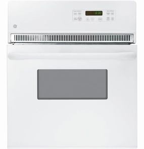 Ge Appliances JRP20WJWW Ge 24" Electric Single Self-Cleaning Wall Oven Wall Ovens 27 inch wall oven built-in