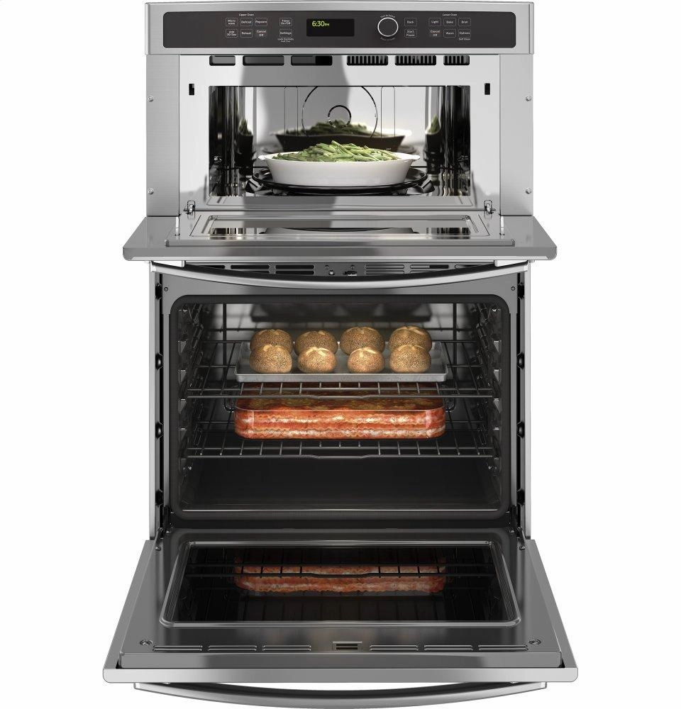 Ge Appliances JT3800SHSS Ge 30" Combination Double Wall Oven