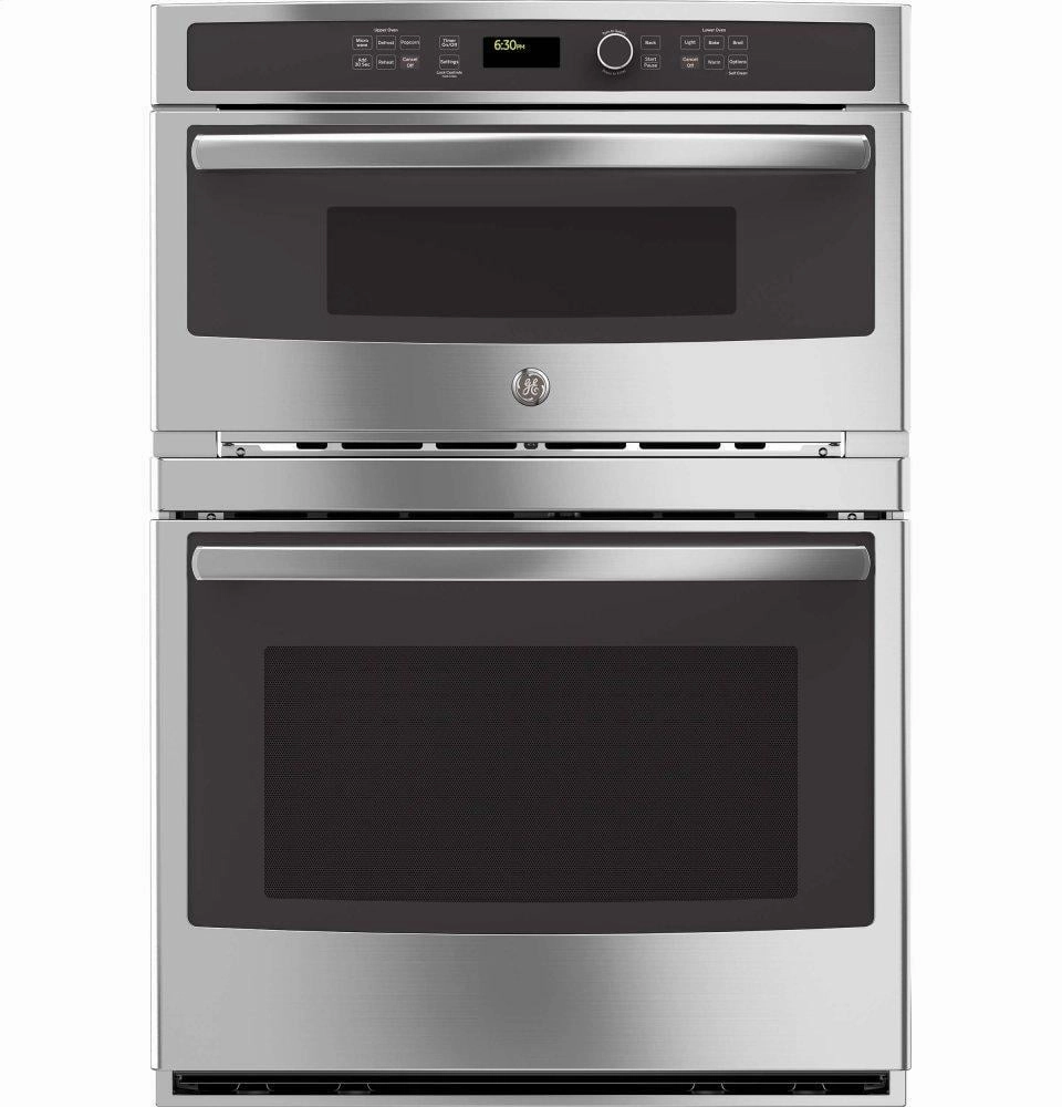 Ge Appliances JT3800SHSS Ge 30" Combination Double Wall Oven Wall Ovens 27 inch wall oven built-in
