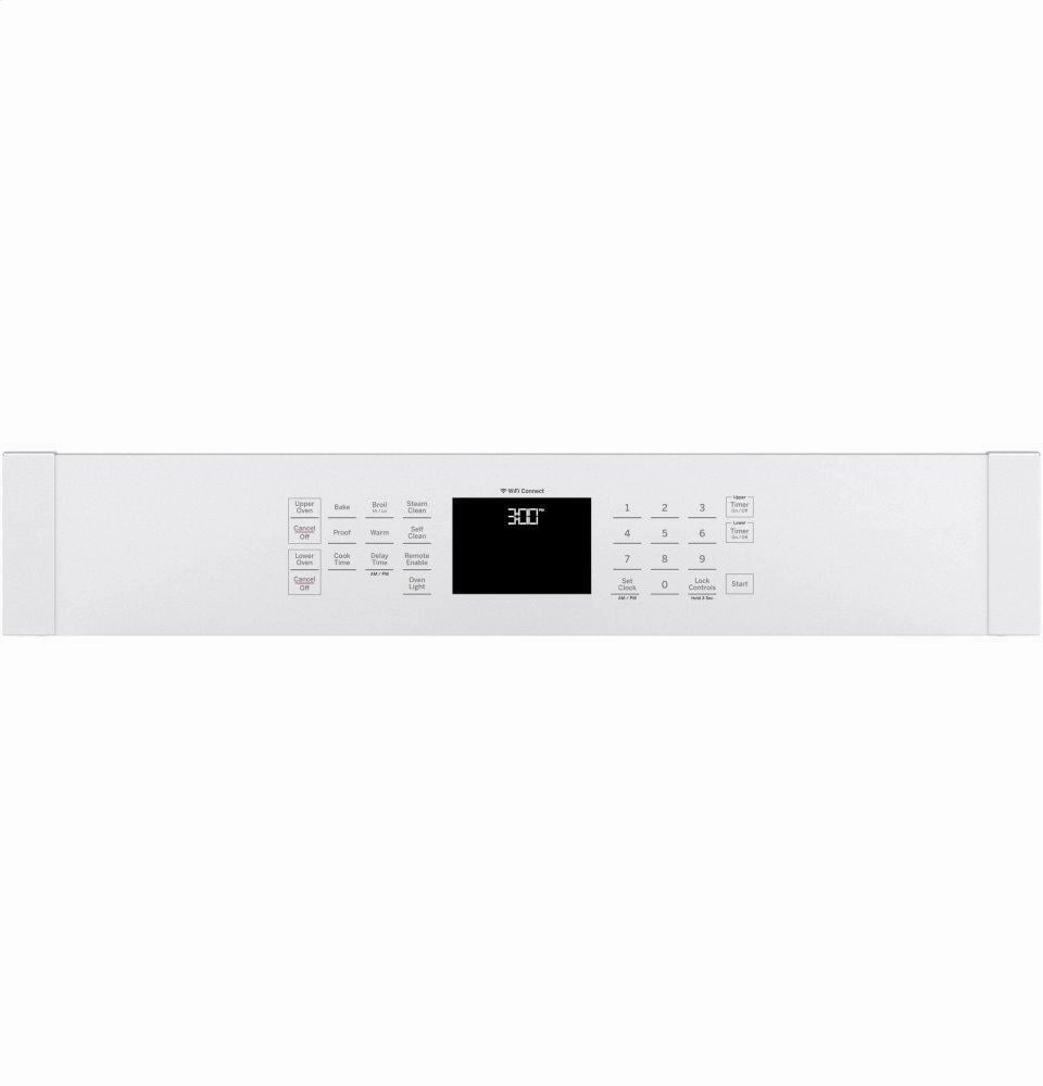 Ge Appliances JTD3000DNWW Ge 30" Smart Built-In Self-Clean Double Wall Oven With Never-Scrub Racks