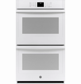 Ge Appliances JTD3000DNWW Ge 30" Smart Built-In Self-Clean Double Wall Oven With Never-Scrub Racks Wall Ovens oven with smart temperature control
