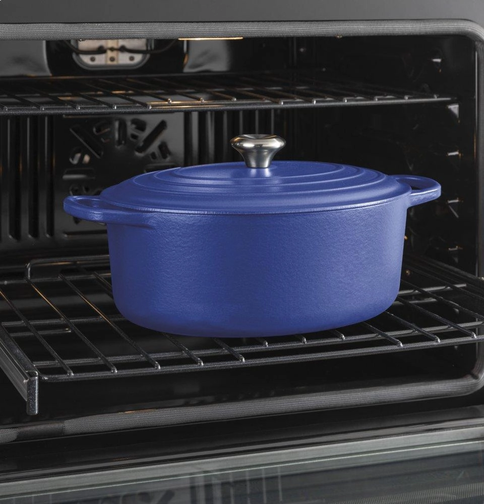 Ge Appliances JTD5000DNBB Ge 30" Smart Built-In Self-Clean Convection Double Wall Oven With Never Scrub Racks